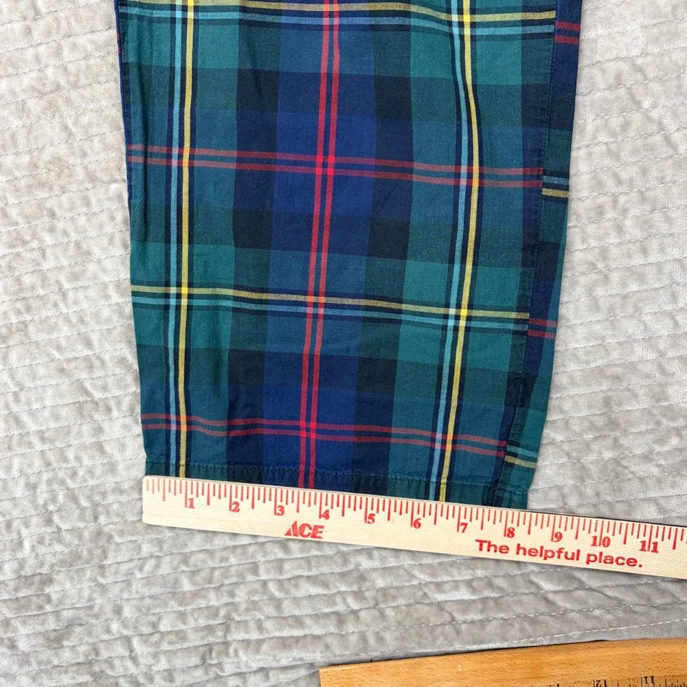 Polo Ralph Lauren Mens Plaid Pajama Pants Green Blue‎ Red Cotton Sleep XL P501RL